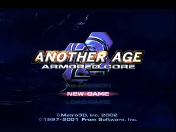 Armored Core 2 - Another Age screen shot title